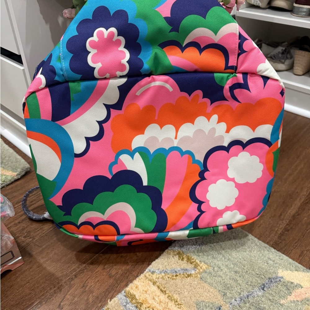 Trina Turk Vibrant Floral Backpack NWT